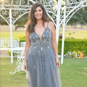 Formal Jovani gown with luxe beading